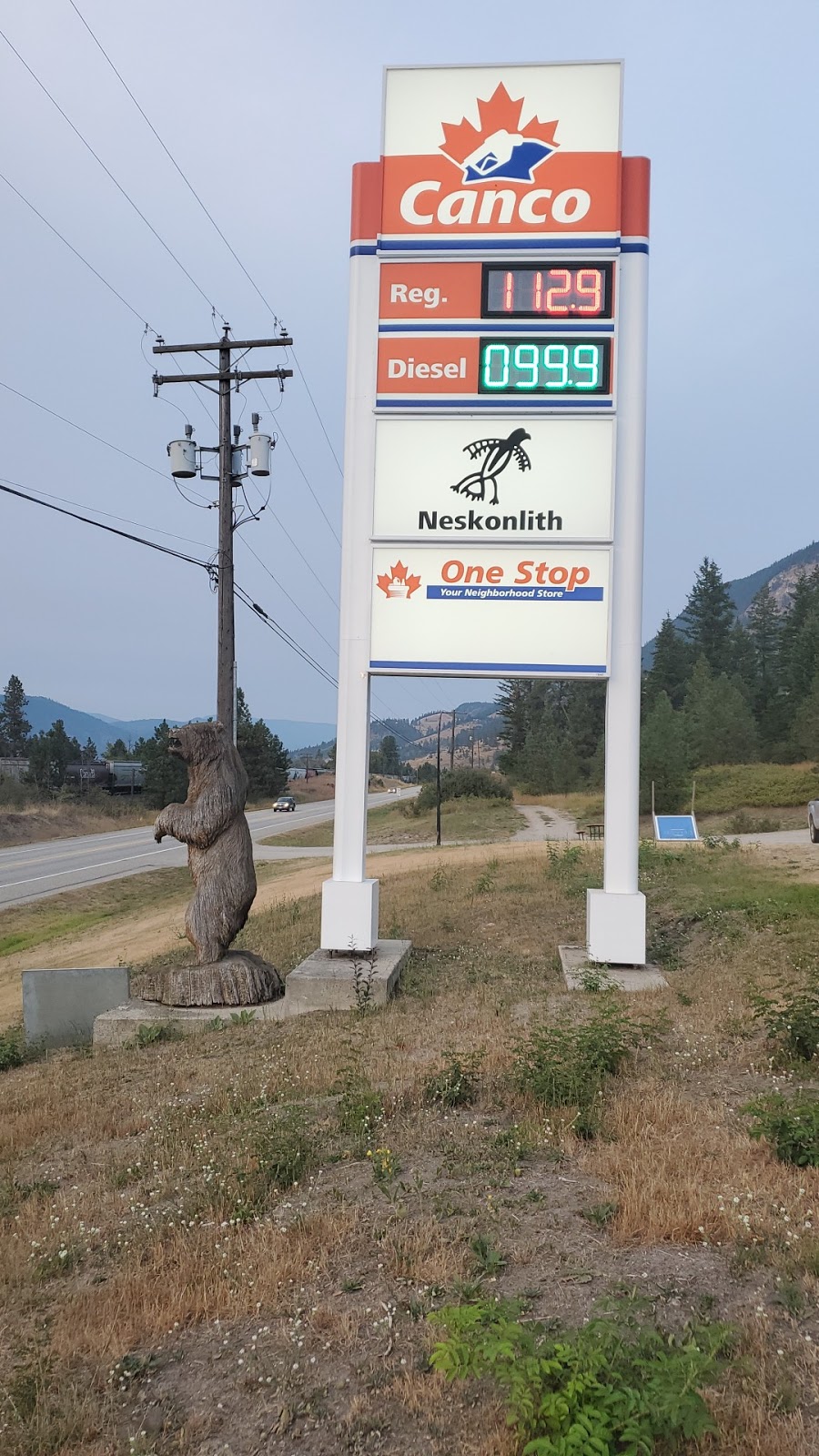 CANCO GAS | 5836 Trans-Canada Hwy, Chase, BC V0E 1M0, Canada | Phone: (250) 679-1100