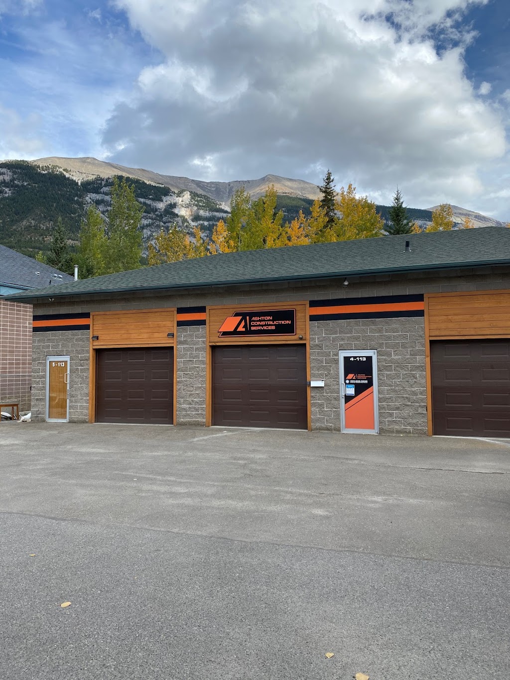 Ashton Construction Services Inc. | 113 Bow Meadows Crescent Unit 4, Canmore, AB T1W 2W8, Canada | Phone: (403) 688-3500