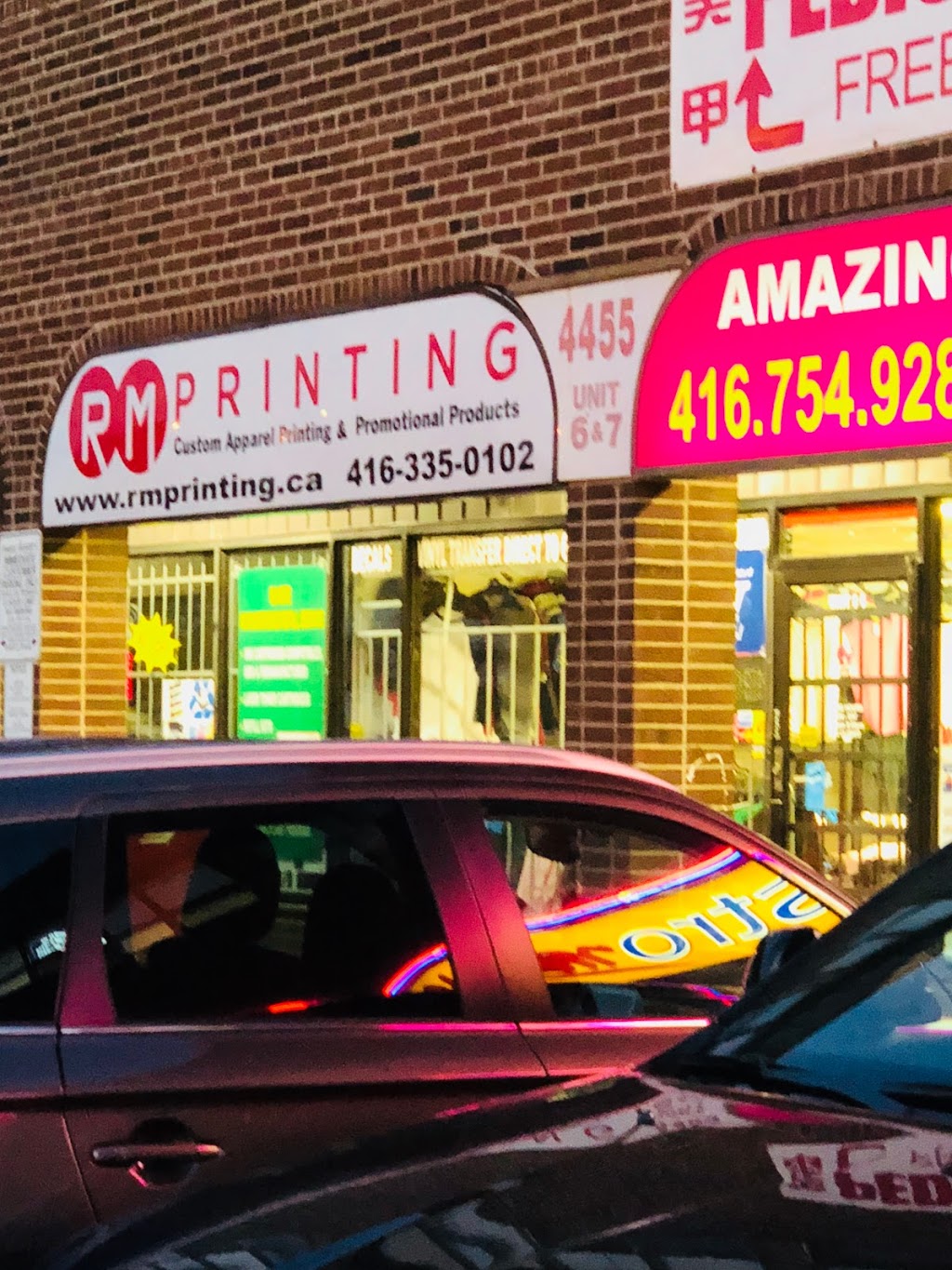 Rm Printing | 4455 Sheppard Ave E #6, Scarborough, ON M1S 3G9, Canada | Phone: (416) 335-0102