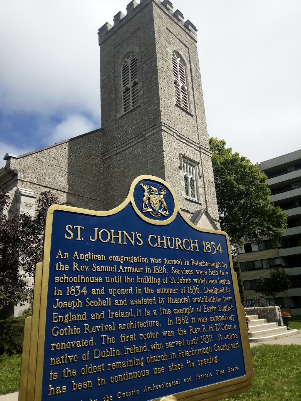 St. Johns Anglican Church | 99 Brock St, Peterborough, ON K9H 2P2, Canada | Phone: (705) 745-7624