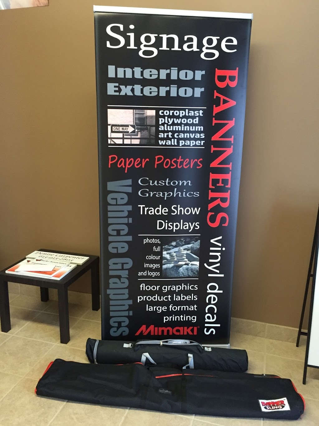 Sinfield Displays & Graphics | 2896 Rideau Ferry Rd unit 104, Perth, ON K7H 3C7, Canada | Phone: (613) 201-2800