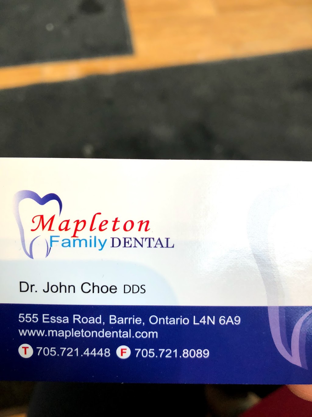 Mapleton Family Dentistry | 555 Essa Rd, Barrie, ON L4N 9P4, Canada | Phone: (705) 721-4448
