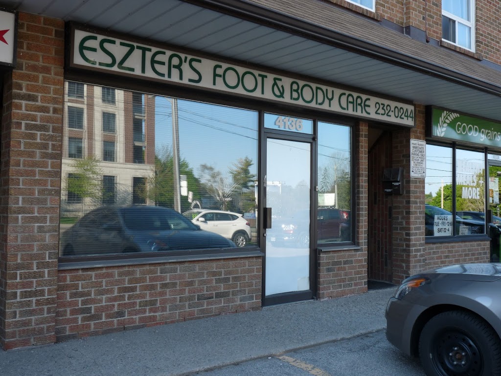 Eszters Foot and Bodycare Ltd. | 4136 Dundas St W, Etobicoke, ON M8X 1X3, Canada | Phone: (416) 232-0244