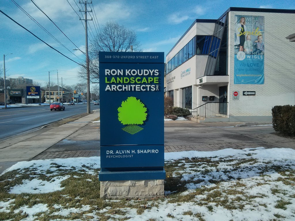 Ron Koudys Landscape Architects Inc. | 368 Oxford St E, London, ON N6A 1V7, Canada | Phone: (519) 667-3322