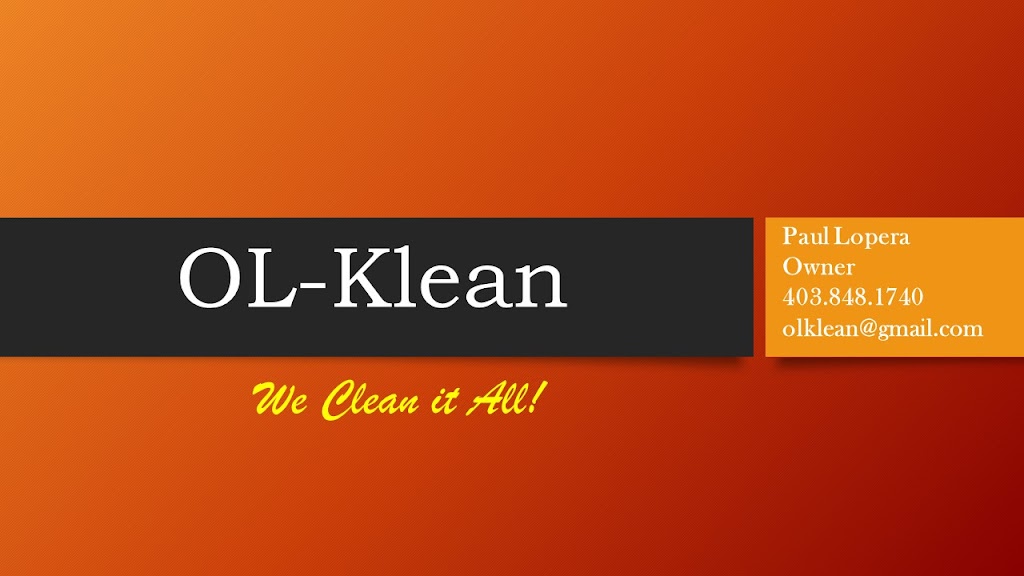 OL-Klean | 67 Jepsen Crescent, Red Deer, AB T4P 0A9, Canada | Phone: (403) 392-8253