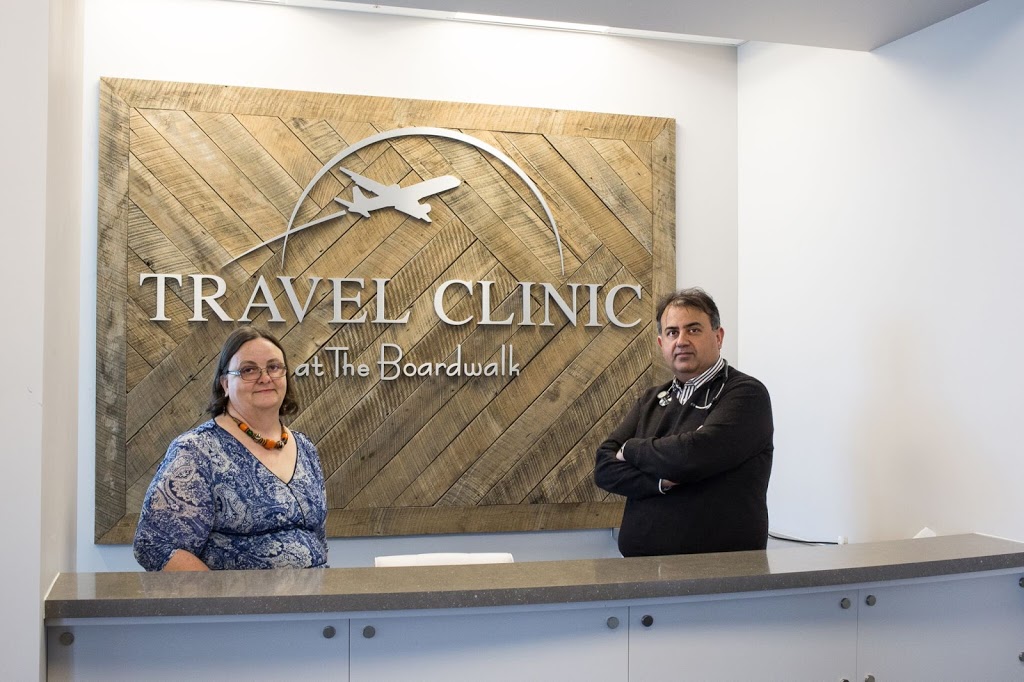 Travel Clinic at The Boardwalk | 430 The Boardwalk #107, Waterloo, ON N2T 0C1, Canada | Phone: (519) 585-0100