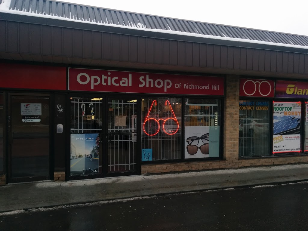 Optical Shop Of Richmond Hill Inc | 9184 Yonge St, Richmond Hill, ON L4C 7A1, Canada | Phone: (905) 764-6538