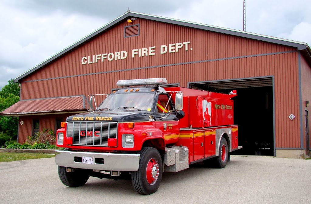 Minto Fire - Clifford Station | 19 Allan St E, Clifford, ON N0G 1M0, Canada | Phone: (519) 327-8411