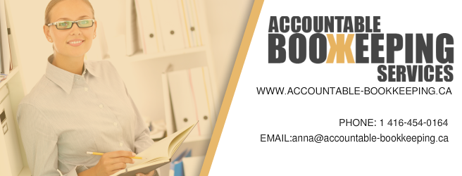 Accountable Bookkeeping services | 24 Olive St unit 8, Grimsby, ON L3M 2B6, Canada | Phone: (416) 454-0164