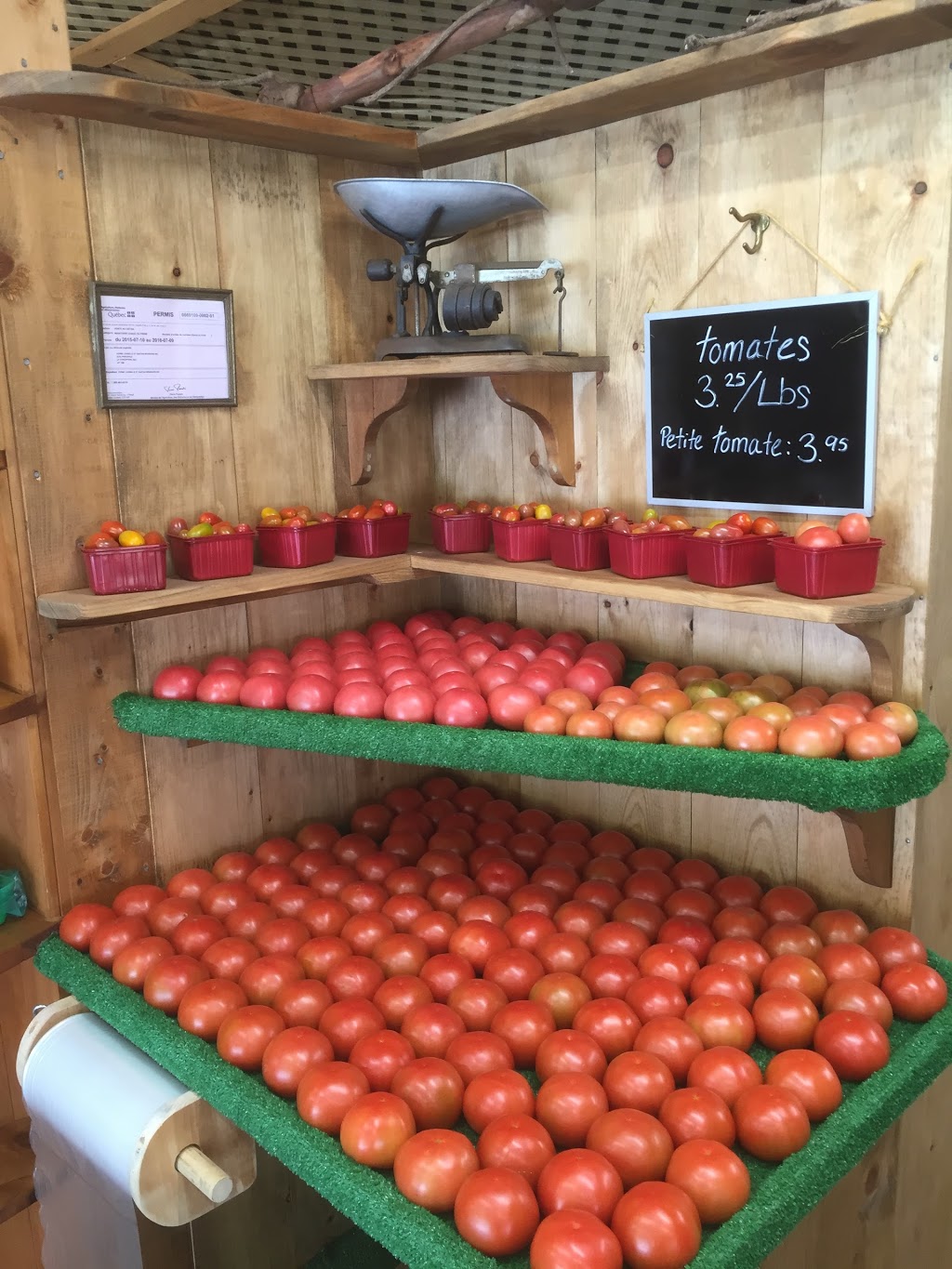 Kiosque de la Ferme Louiselle & Gaetan Brassard | 2415 Chemin des Glaïeuls, La Conception, QC J0T 1M0, Canada | Phone: (819) 686-5193