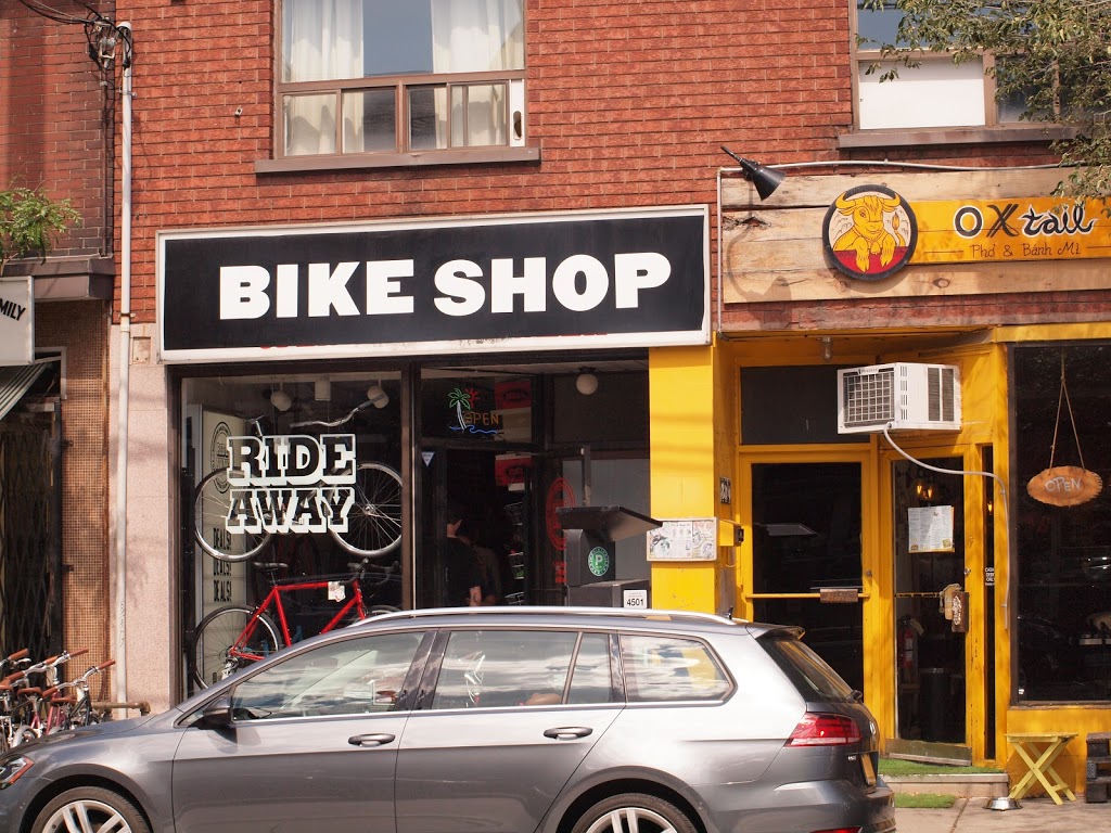 Ride Away Bikes | 816 Dundas St W, Toronto, ON M6J 1V3, Canada | Phone: (647) 352-7433