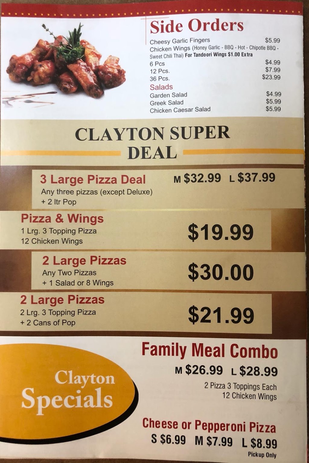 Clayton Gate Pizza | 6820 188 St #107, Surrey, BC V4N 5J8, Canada | Phone: (604) 575-3000