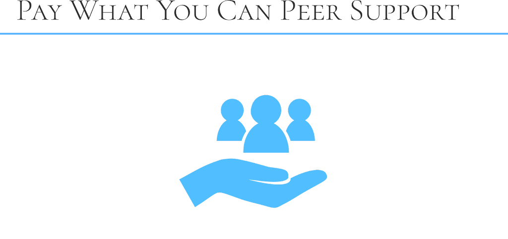 Pay What You Can Peer Support- Ottawa Office | 2760 Carousel Crescent, Gloucester, ON K1T 2N4, Canada | Phone: (888) 718-3661