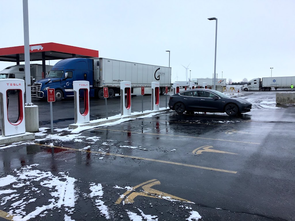 Tesla Supercharger | 7018 Industrial Dr, Comber, ON N0P 1J0, Canada | Phone: (877) 798-3752