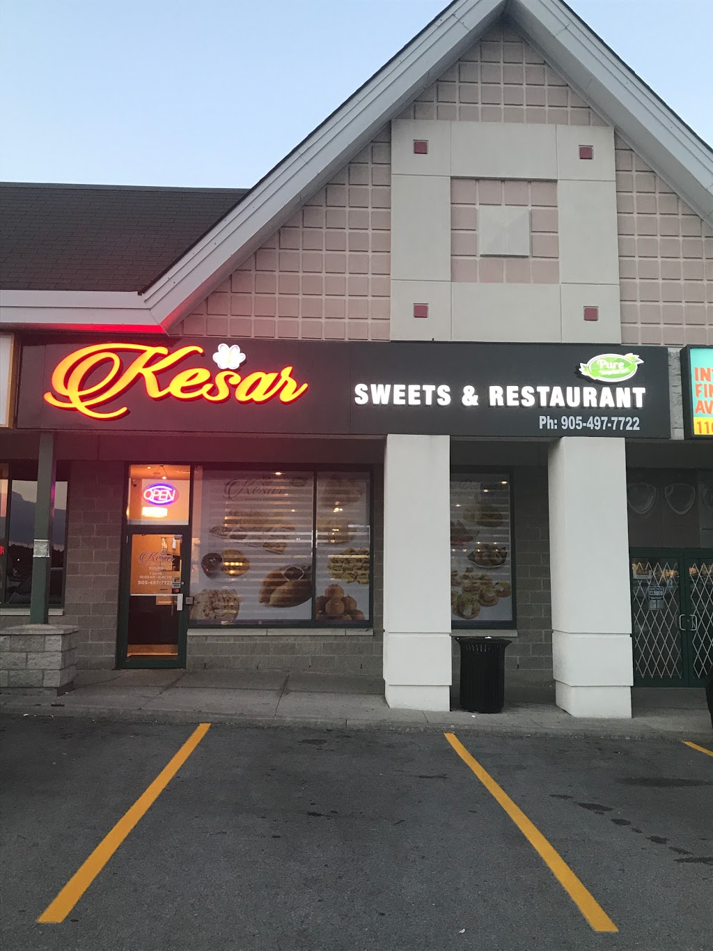 Kesar Sweets & Restaurant | 51 Mountainash Rd Unit #6, Brampton, ON L6R 1W4, Canada | Phone: (905) 497-7722