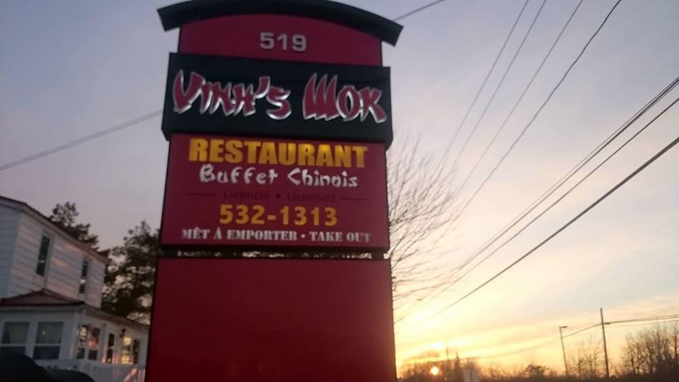 Vongs Restaurant | 125 Irving Blvd, Bouctouche, NB E4S 3K2, Canada | Phone: (506) 743-5629