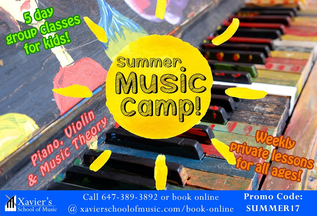 Xaviers School of Music | 30 Chichester Pl #37, Scarborough, ON M1T 3S5, Canada | Phone: (647) 947-9237