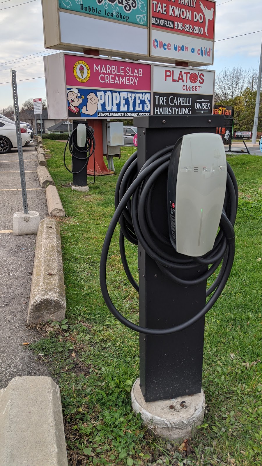 Tesla Destination Charger | 210 Glendale Ave, St. Catharines, ON L2T 3Y6, Canada | Phone: (289) 563-6953