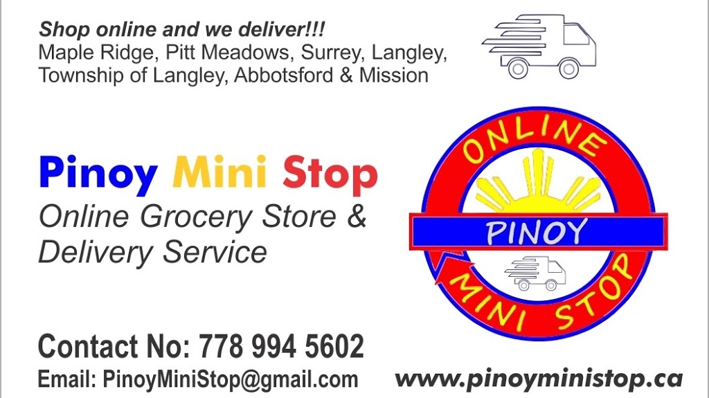 Pinoy Mini Stop | Robertson St, Maple Ridge, BC V2W 0H8, Canada | Phone: (778) 994-5602