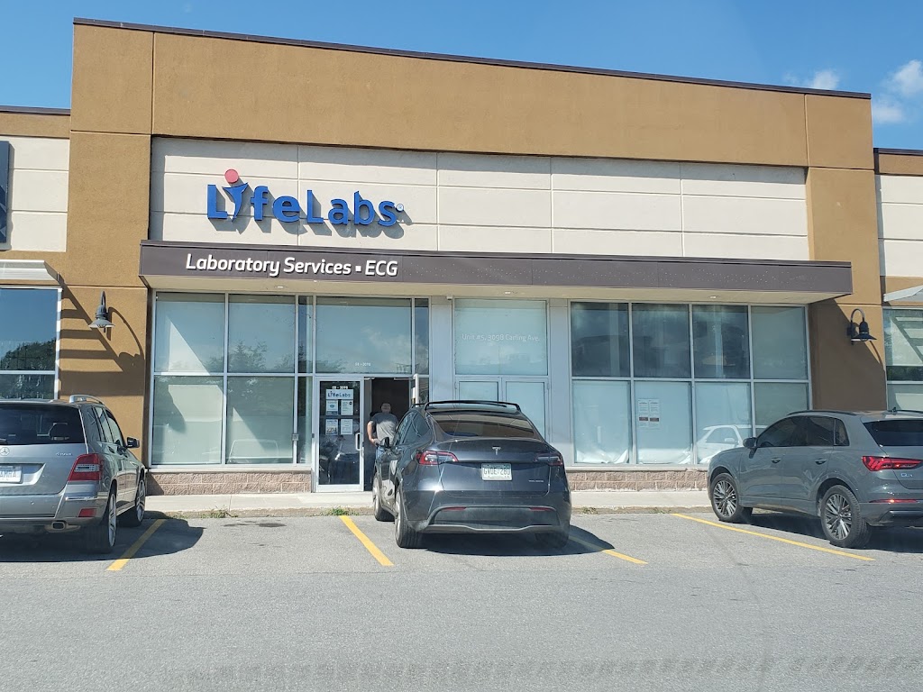 LifeLabs Medical Laboratory Services | 3098 Carling Ave #5, Nepean, ON K2B 7K2, Canada | Phone: (877) 849-3637