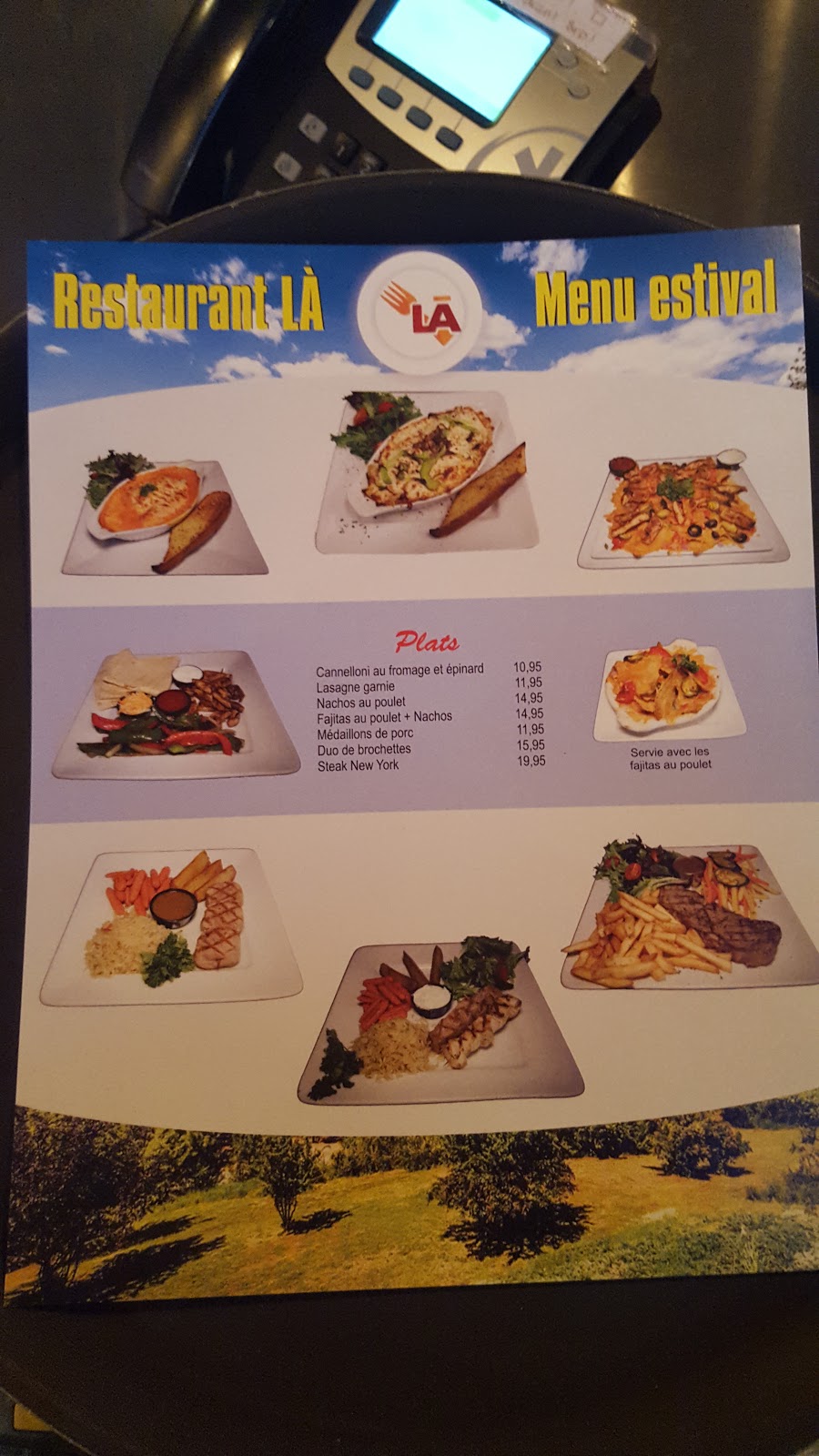 Restaurant LÀ | 1081 Route Louis-Cyr, Saint-Jean-de-Matha, QC J0K 2S0, Canada | Phone: (450) 875-0556