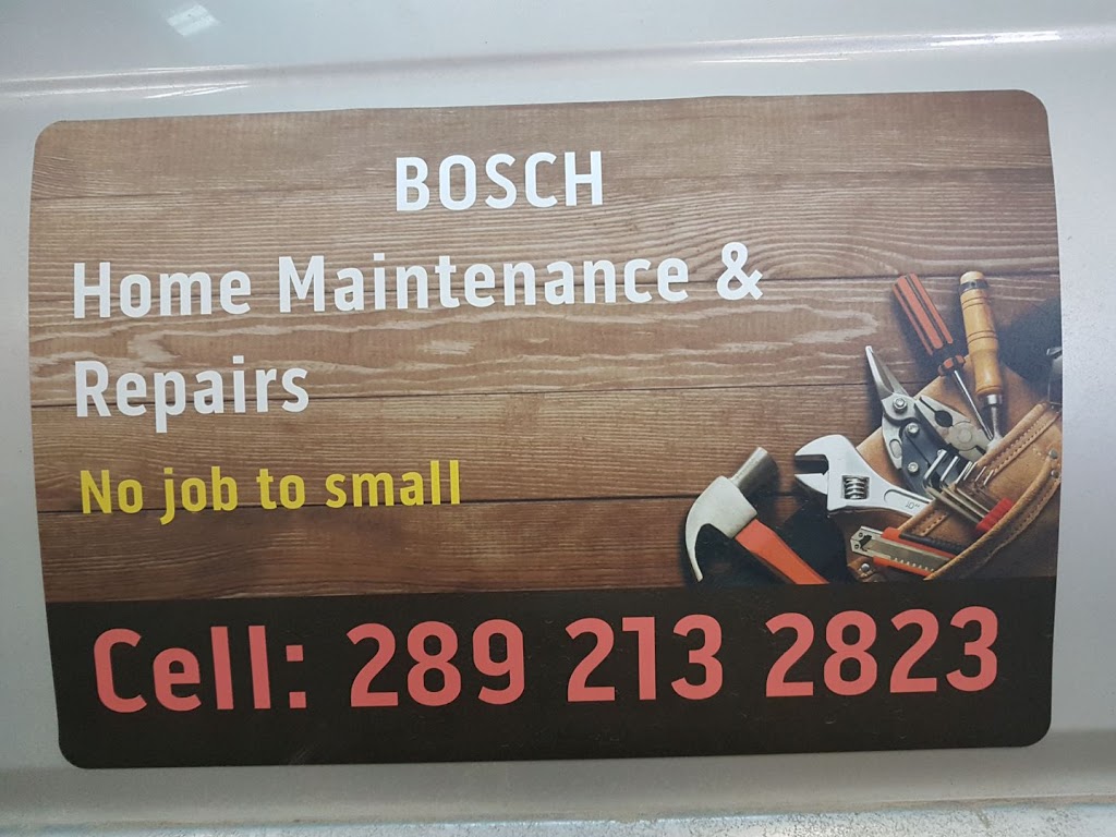 BOSCH Home Maintenance & Repairs | 4607 Fly Rd, Beamsville, ON L0R 1B2, Canada | Phone: (289) 213-2823