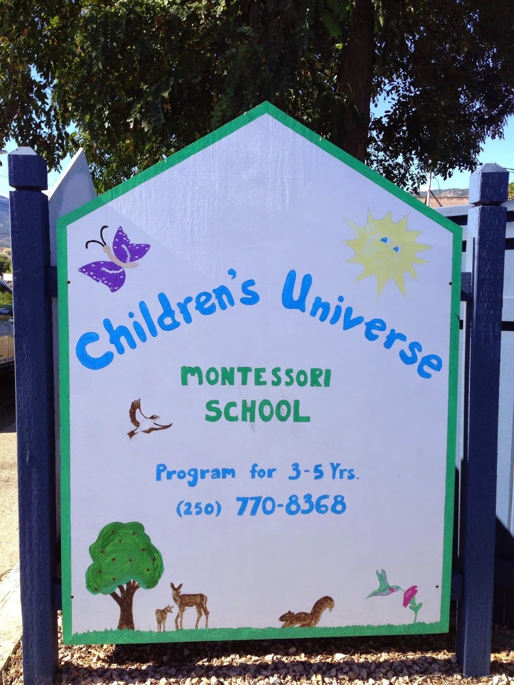 Childrens Universe Montessori School | 645 Wade Ave W, Penticton, BC V2A 1V6, Canada | Phone: (250) 770-8368