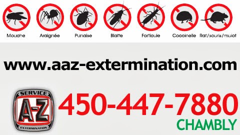 AaZ Extermination Chambly Exterminateur | Chambly, QC J3L 5P1, Canada | Phone: (450) 447-7880