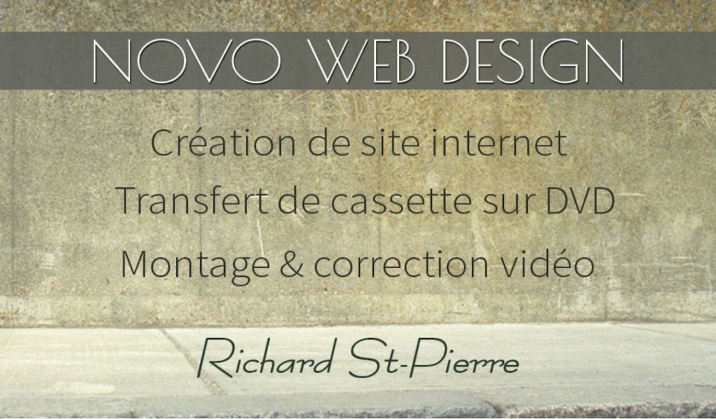 Novo Web Design | 116 QC-117, Sainte-Anne-des-Lacs, QC J0R 1B0, Canada | Phone: (450) 512-6147