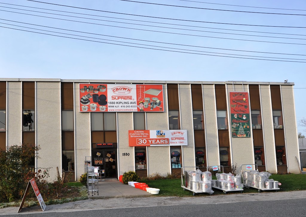 Crown Cookware | 1880 Kipling Ave, Etobicoke, ON M9W 4J1, Canada | Phone: (416) 243-9333 ext. 0