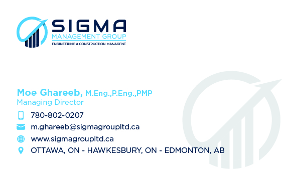 SIGMA RISK MANAGEMENT CONSULTANTS | 742 Percifor Way, Orléans, ON K1W 0B7, Canada | Phone: (343) 306-0125