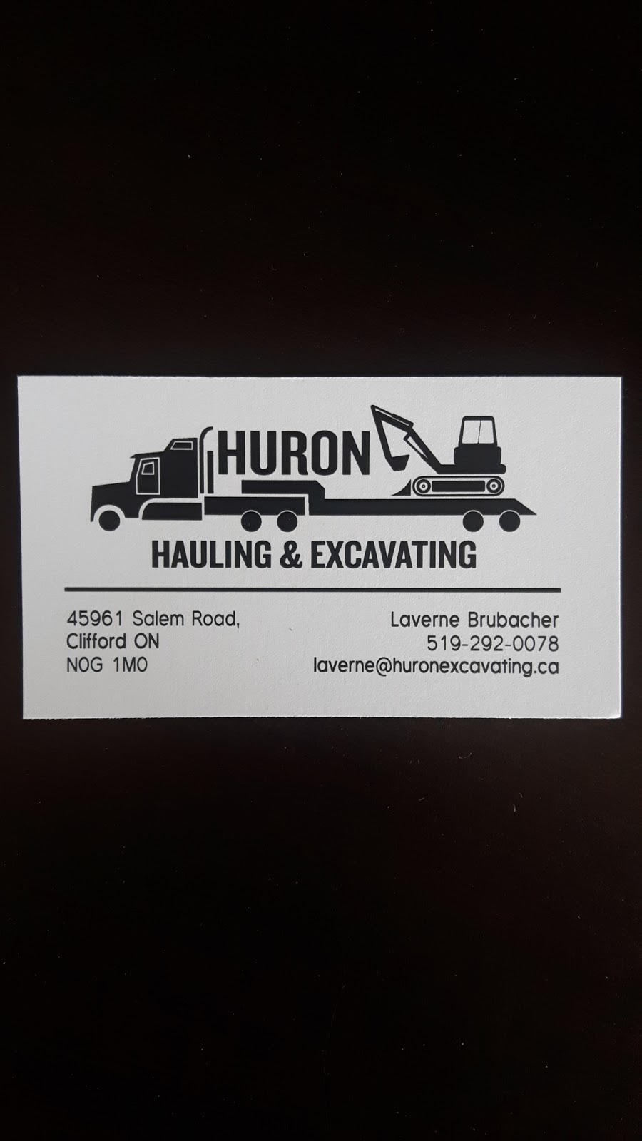 Huron Excavating | 45961 Salem Rd, Clifford, ON N0G 1M0, Canada | Phone: (519) 292-0078