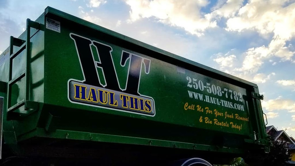 Haul This Junk Removal and Bin Services | 1245 Parkdale Dr, Victoria, BC V9B 4G9, Canada | Phone: (250) 508-7782