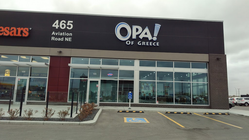 OPA! of Greece Aviation Crossing | 105, 465 Aviation Rd NE, Calgary, AB T2E 7H8, Canada | Phone: (587) 755-0158