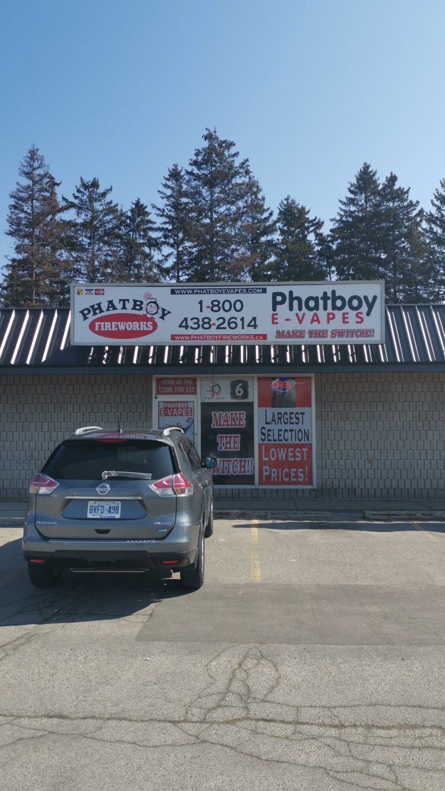 Phatboy E-Vapes Brantford | 206 King George Rd, Brantford, ON N3R 5L3, Canada | Phone: (905) 923-9027