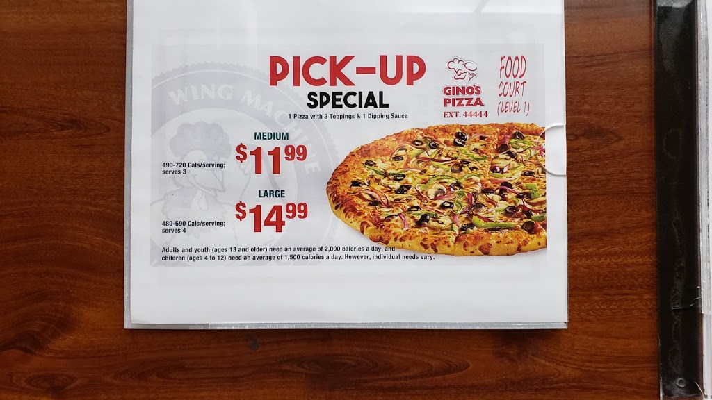 Ginos pizza and wing machine | 201 Georgian Dr, Barrie, ON L4M 6M2, Canada | Phone: (866) 340-4466