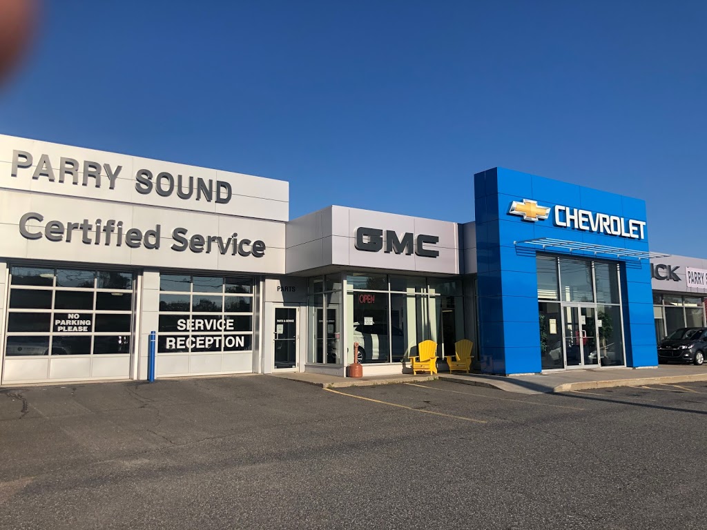 Parry Sound Chevrolet Buick GMC Ltd. | 80 Joseph St, Parry Sound, ON P2A 2G5, Canada | Phone: (705) 746-2991