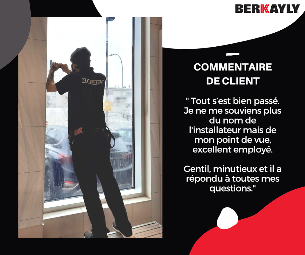 Berkayly-pellicule 3M | 6510 Rue Bombardier, Saint-Léonard, QC H1P 1E1, Canada | Phone: (514) 990-8077