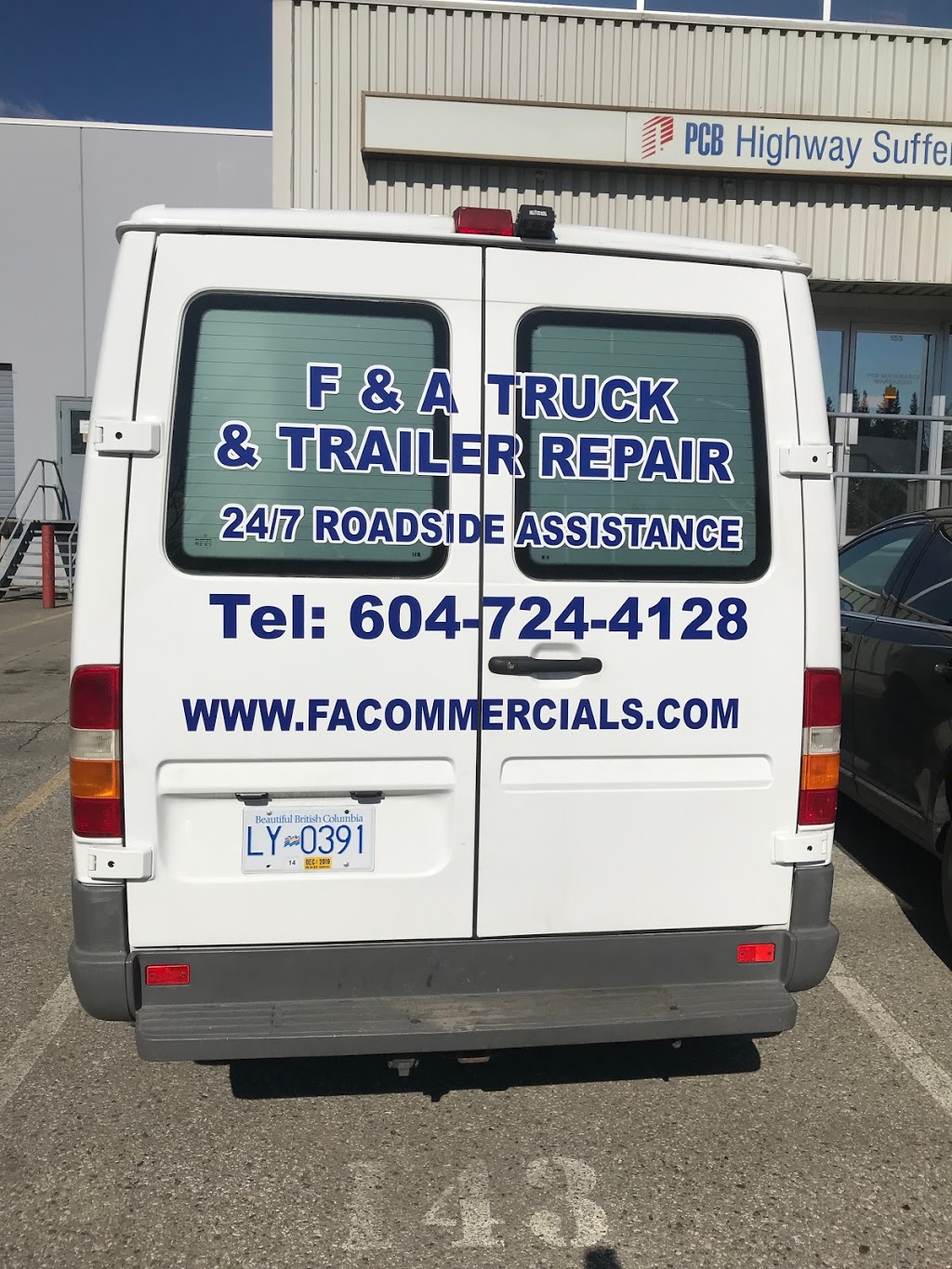 F&A COMMERCIALS LTD | 6789 192 STREET DIVERS, Surrey, BC V4N 6A3, Canada | Phone: (604) 724-4128