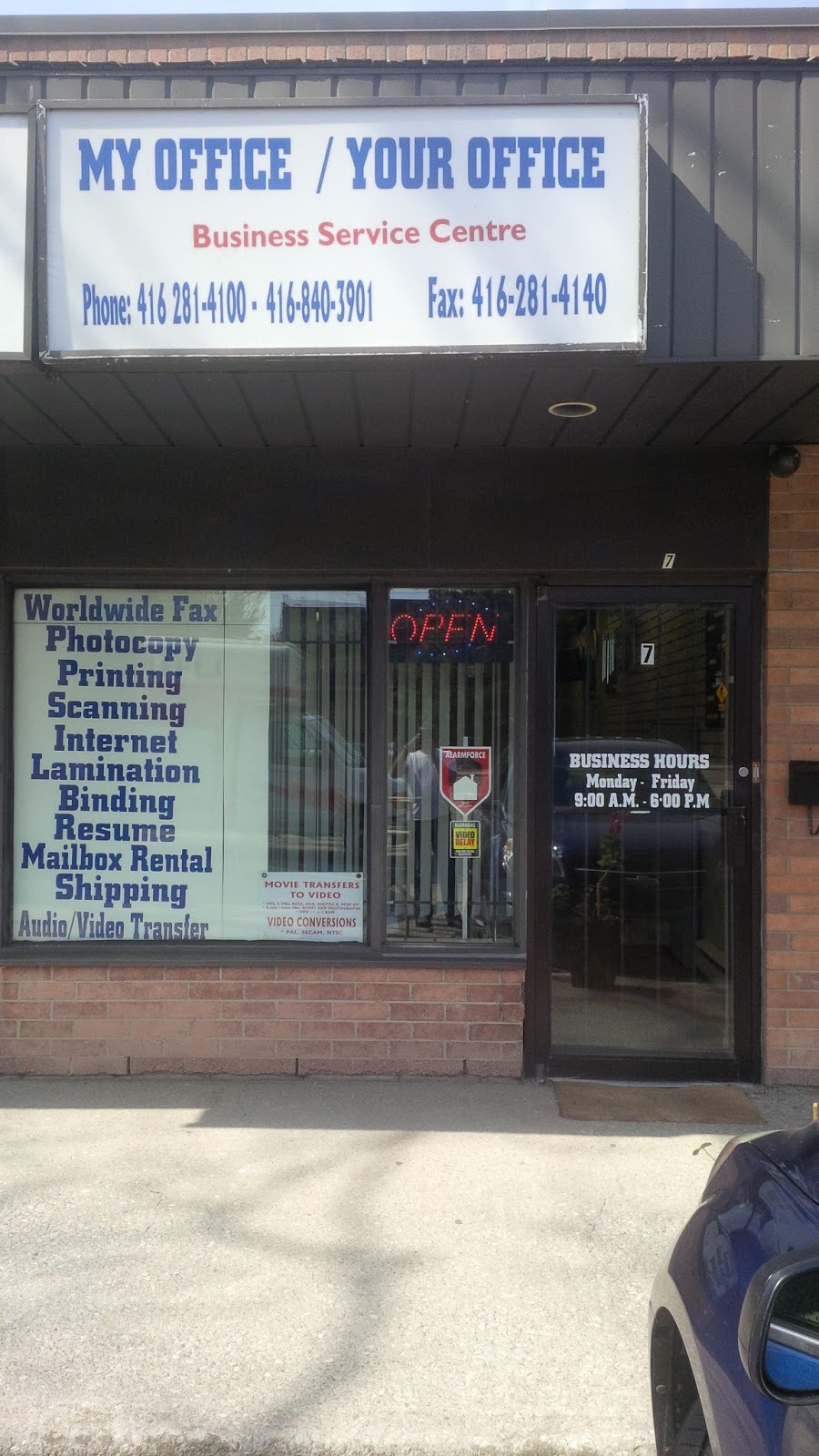 My Office Your Office | 4234 Lawrence Ave E, Scarborough, ON M1E 2S5, Canada | Phone: (416) 281-4100