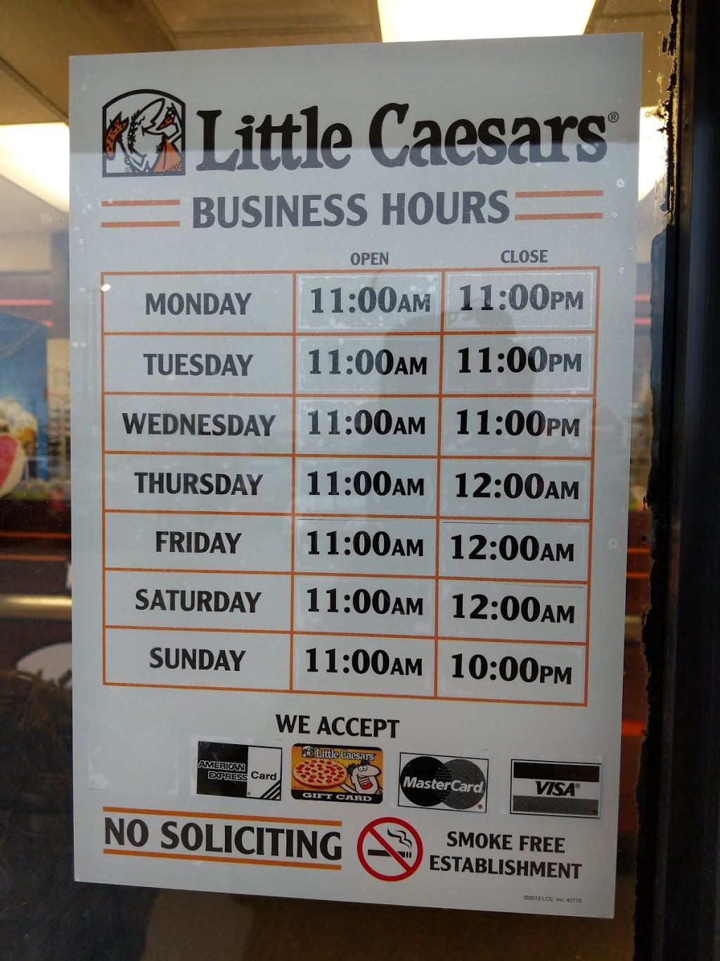 Little Caesars Pizza | 900 Oxford St E, London, ON N5Y 5A1, Canada | Phone: (519) 453-1820