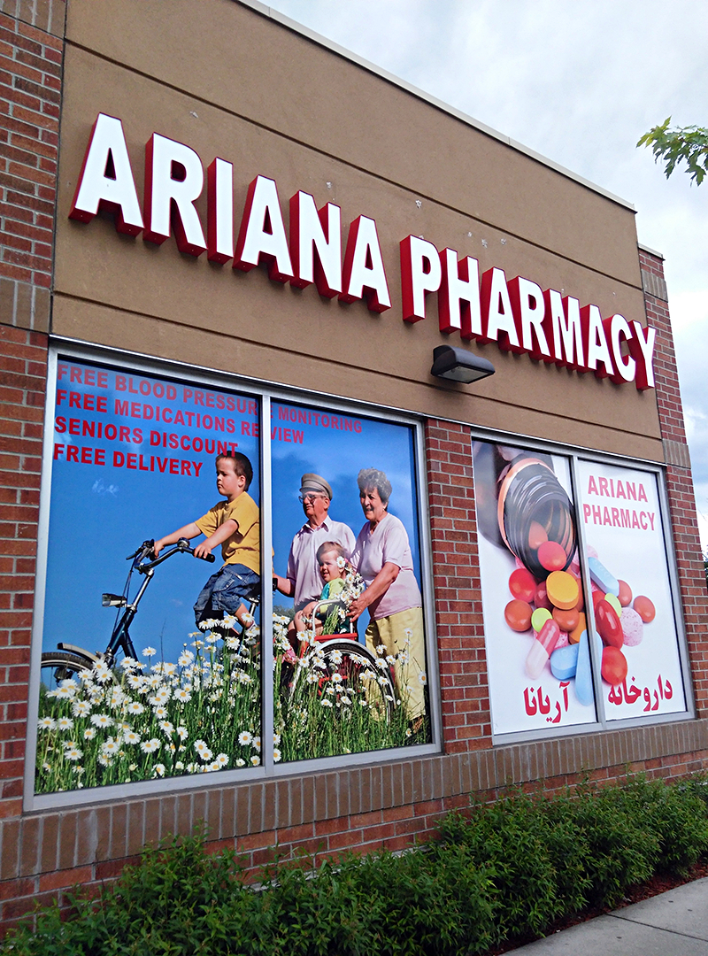 Ariana pharmacy | 751 Don Mills Rd, North York, ON M3C 1S3, Canada | Phone: (647) 348-8383