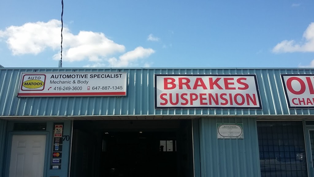 Auto Matoos | 70 Sheffield St, North York, ON M6M 3E8, Canada | Phone: (416) 249-3600