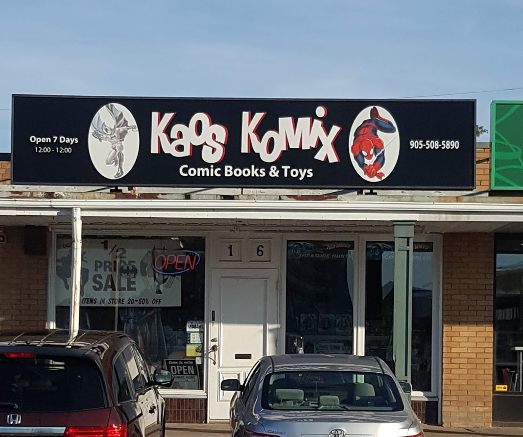 Kaos | 16 Levendale Rd, Richmond Hill, ON L4C 4H2, Canada | Phone: (905) 508-5890