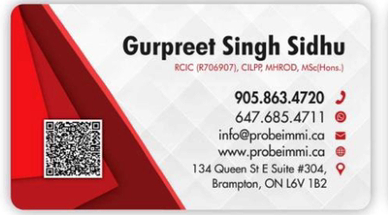 Probe Immigration Consulting Inc. | 134 Queen St E Suite #304, Brampton, ON L6V 1B2, Canada | Phone: (905) 863-4720