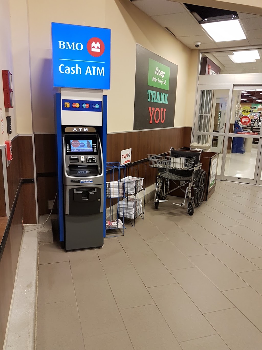 BMO Bank of Montreal ATM | 640 Parkside Dr, Waterloo, ON N2L 5V4, Canada | Phone: (800) 363-9992