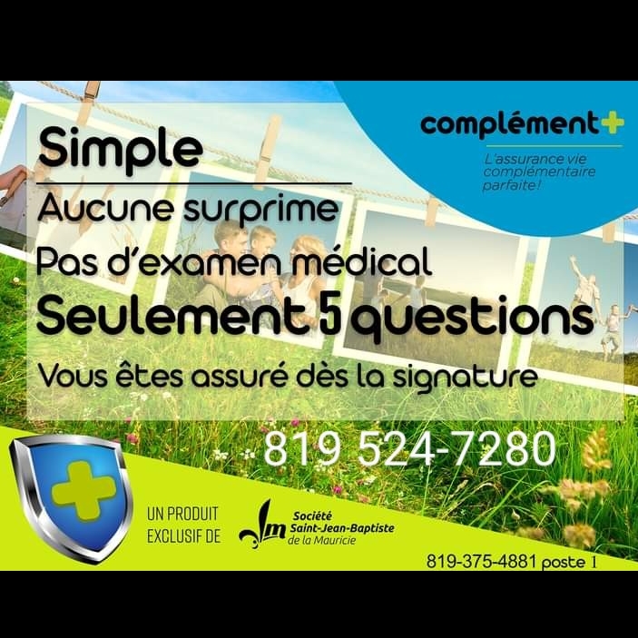 Assurances-Vie & Accident Danny Martel | 3857 Côte Rosemont, Trois-Rivières, QC G8Y 6M9, Canada | Phone: (819) 524-7280