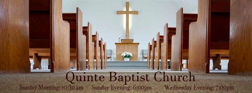 Quinte Baptist Church | 656 Front St, Trenton, ON K8V 4R8, Canada | Phone: (613) 813-7711