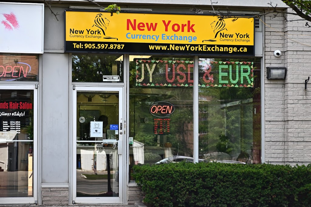 New York Currency Exchange | 7368 Yonge St #8A, Thornhill, ON L4J 8H9, Canada | Phone: (905) 597-8787