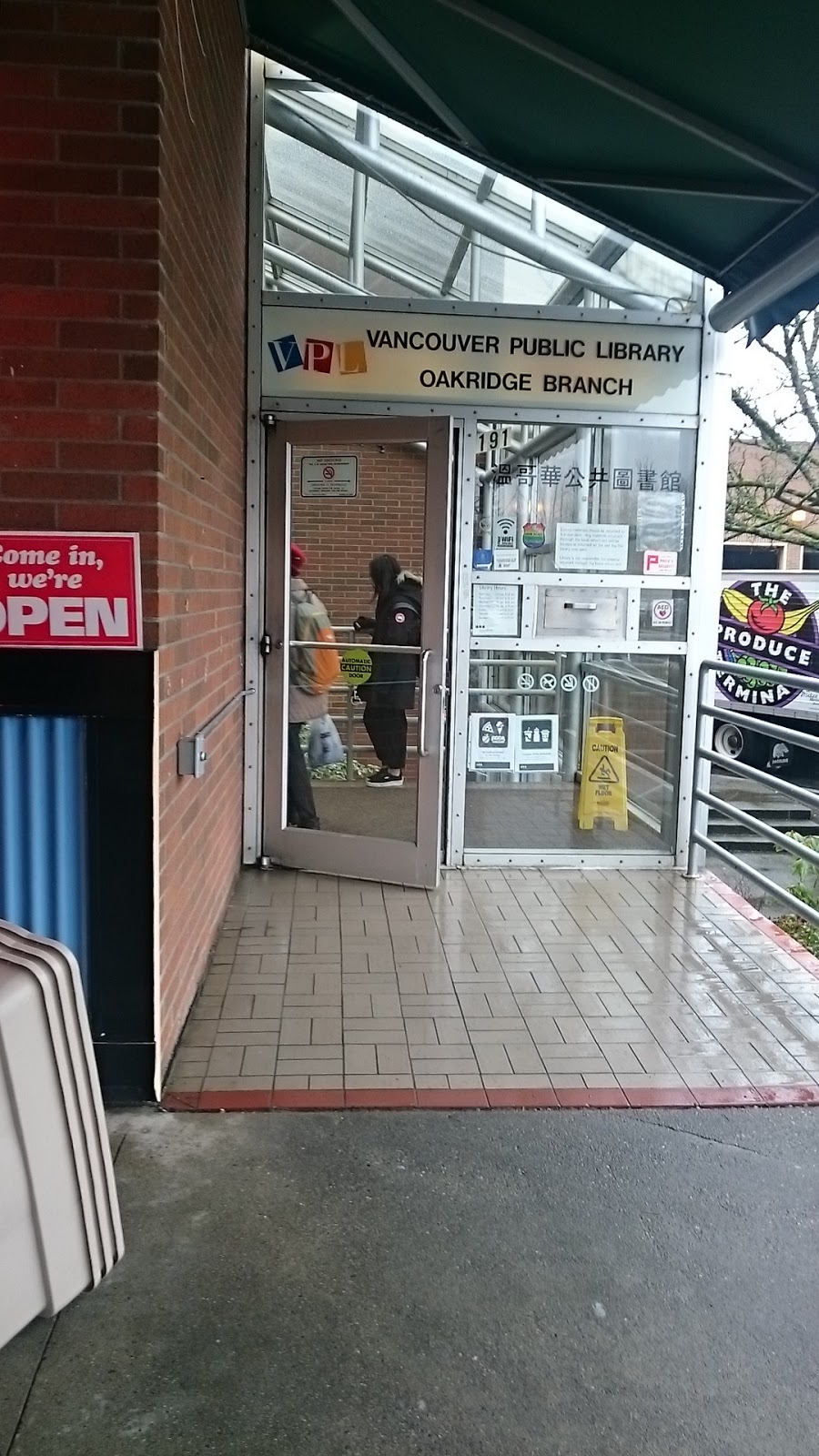 Vancouver Public Library, Oakridge Branch | 191 - 650 W 41st Ave, Vancouver, BC V5Z 2M9, Canada | Phone: (604) 665-3980